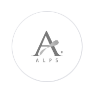 Image of logo for the ALPS corporation.