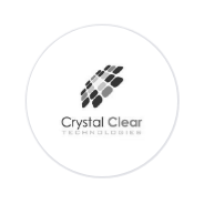 Image of the corporate logo for the Crystal Clear Company.