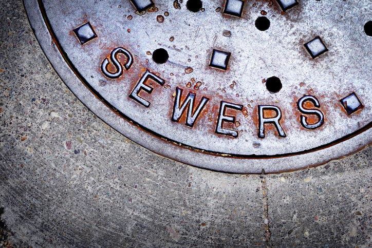 Sewer manhole cover maintenance iron steel access to utility